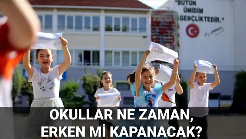 Okullar Ne Zaman Kapanacak? Tatil Tarihleri Efsaneleriyle Birleşiyor!