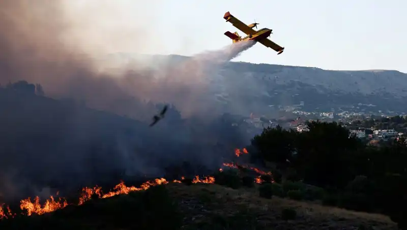 Sakız Adası’ndaki Orman Yangını Kontrol Altına Alındı: Son Durum