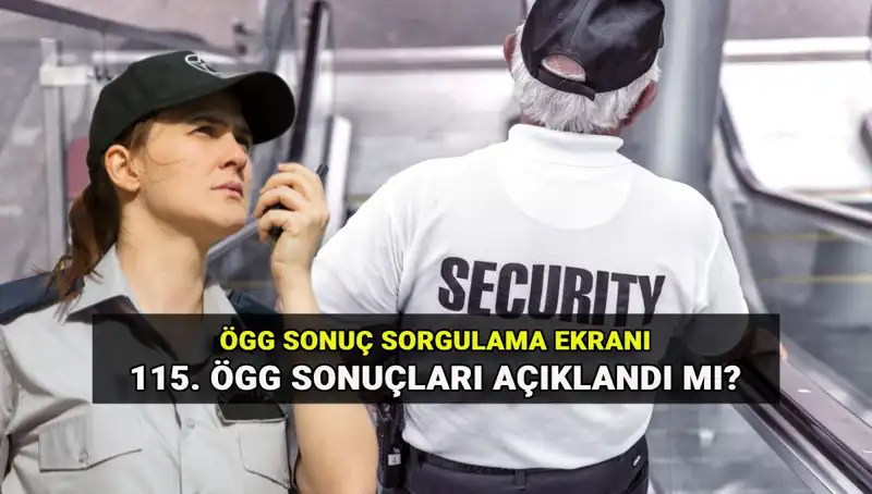 ÖGG Sonuçları Açıklandı! EGM 115. Dönem Sınavı Sonuçlarını Hızla Öğrenin
