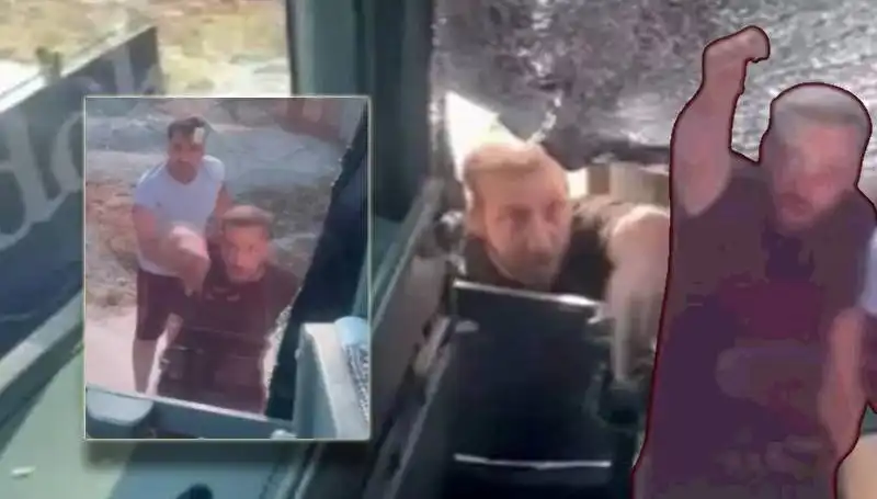 Turistleri Korkutan Olay: Taşla Saldırıya Uğrayan Otobüs Şoförü Hayatta Kaldı!