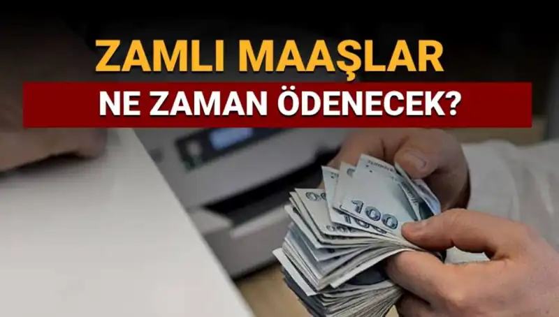 Emekliler ve Memurlar için Zamlı Maaşların Yatacağı Tarih Belli Oldu!