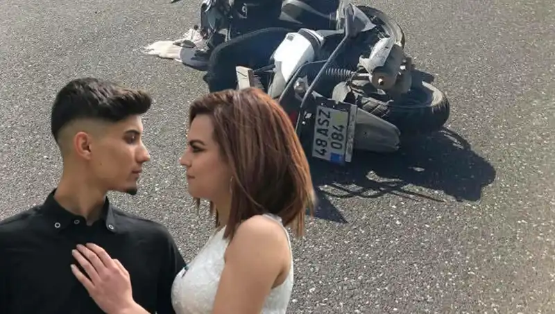 Genç Aşıkların Hayalini Paramparça Eden Motosiklet Kazası
