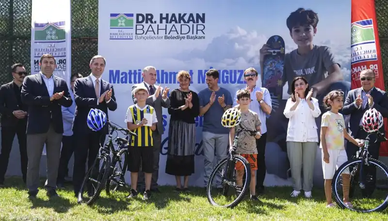 Bahçelievler'de Gençlerin Buluşma Noktası: Mattia Ahmet Minguzzi Skate Parkı Açıldı