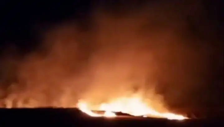 Tekirdağ’da Tarım Faciası: 20 Dekar Buğday Tarlası Alev Alev Yandı!