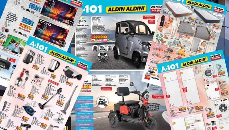 A101’de Şimdi Perde, Halı, Yatak ve Elektronik Mutfak Ürünleri İle Değişim Zamanı