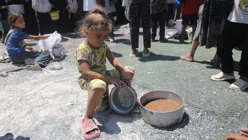 Gazze'de Açlık İle Mücadele: Çocukların Feryadı Duyuluyor