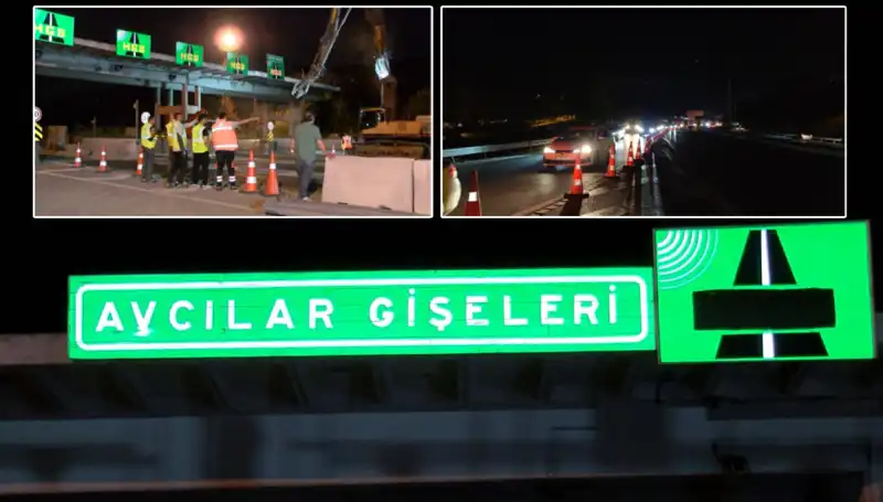 Avcılar Gişeleri Çift Yönlü Kapandı, İstanbul Trafiği Altüst Oldu!