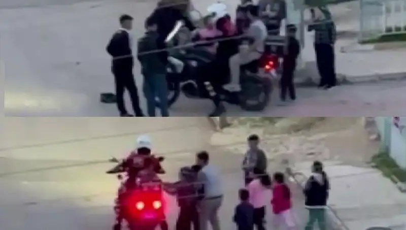Polis Memurundan Unutulmaz Günü: Çocuklar Motora Bindi