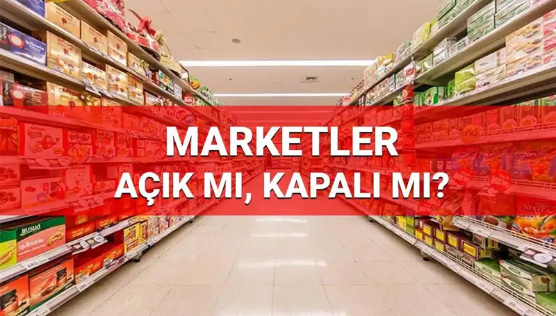 23 Nisan’da Marketler Açık mı? A101, BİM, ŞOK Çalışıyor mu?