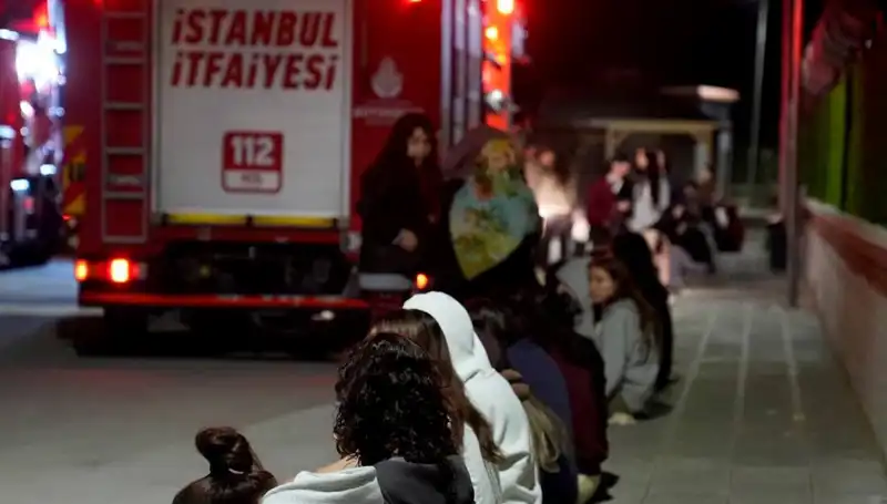 2500 Kişilik Kız Öğrenci Yurdunda Yangın! Olayın Ayrıntıları Şok Edici