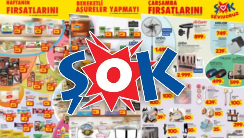 Bu Hafta ŞOK Marketlerde Alışveriş Severleri Bekleyen Harika Fırsatlar!