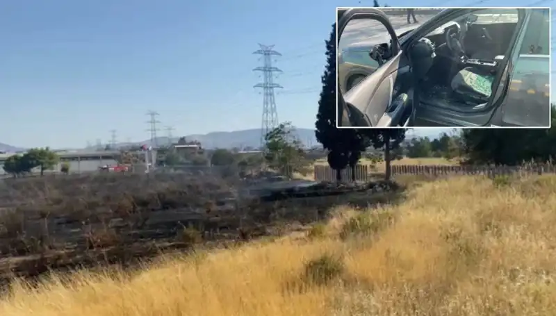 İzmir'deki Otluk Alandaki Yangın, AVM Otoparkına Sıçradı: Tedirgin Edici Anlar