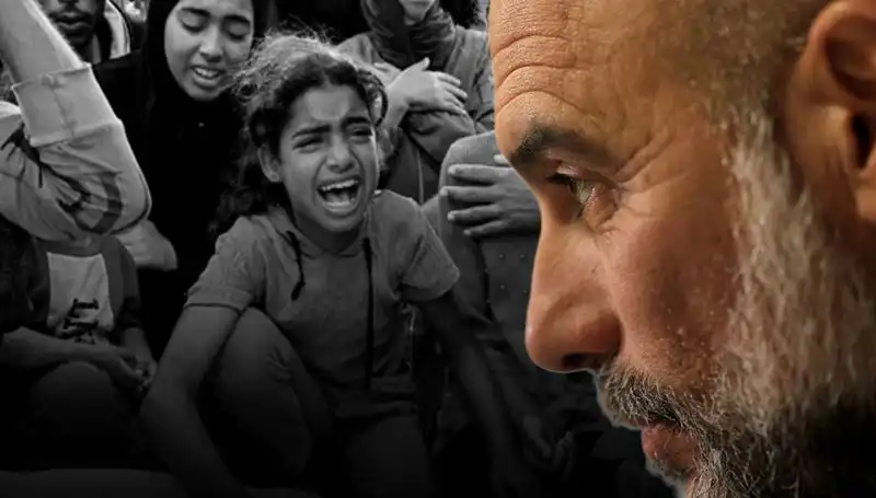 Pep Guardiola Gazze Üzerine Konuştu: "Acıyı Vücudumda Hissediyorum"
