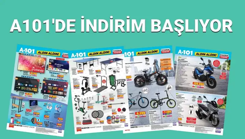 A101 12 Haziran Aktüel Kataloğu ile Fırsatlar Yakalayın!